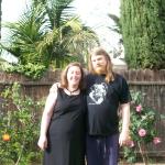 2 Me And Sheer In Back Yard - 101_0444
