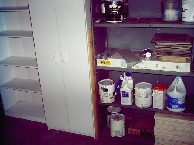 4 Garage Shelf Contents - 092
