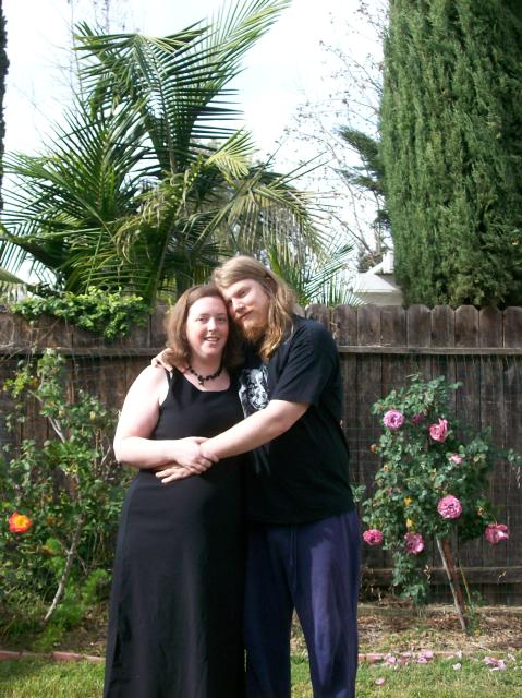 2 Me And Sheer In Back Yard - 101_0446