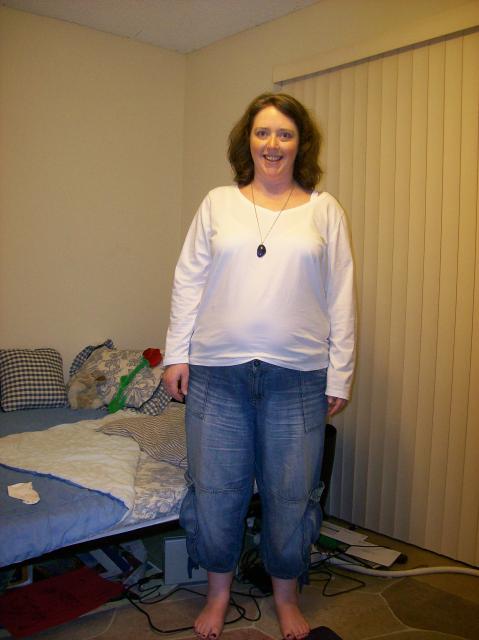 3 Me White LS Tee Jeans - 100_0778