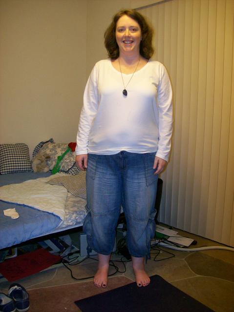 3 Me White LS Tee Jeans - 100_0779