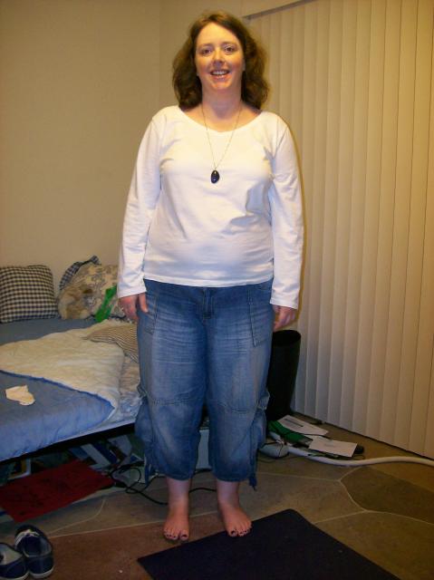 3 Me White LS Tee Jeans - 100_0782