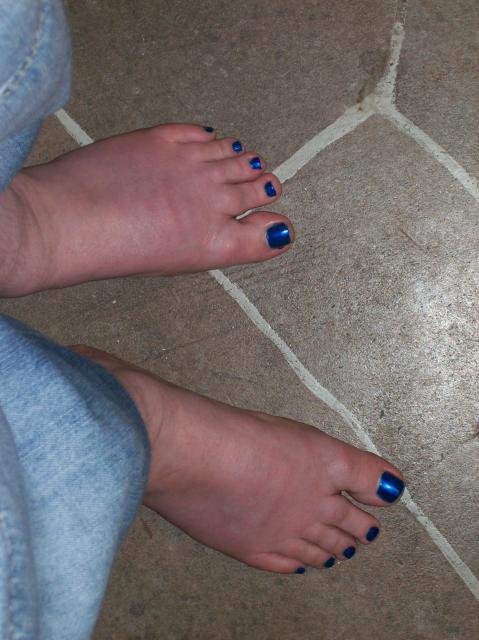 3 My Blue Toe Nails - 100_0761
