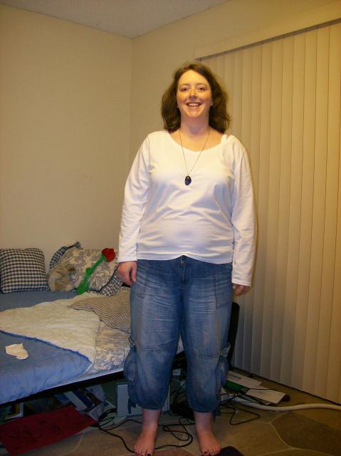 4 Me White LS Tee Jeans - 100_0777