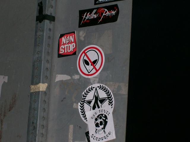 2 No Aliens Sticker - 100_0818
