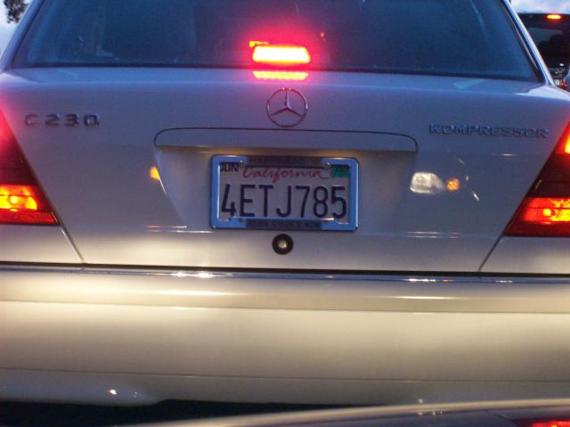 4 License Plate Frame - 100_0815
