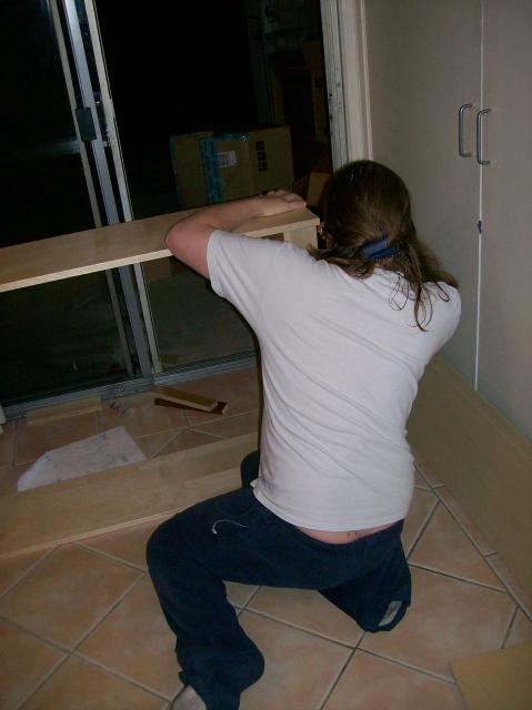 4 Sheer Assembles Bookcase - 100_0819