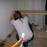 4 Sheer Assembles Bookcase - 100_0820