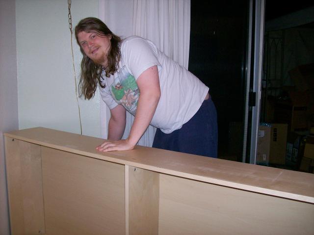 4 Sheer Assembles Bookcase - 100_0822