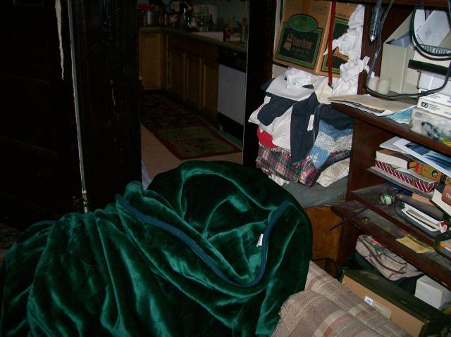 3s Green Plush Blanket - 100_1022