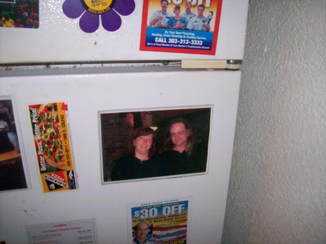 4s Kayti And Scott On Fridge - 100_0981