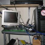 Keyboard, mouse, KVM