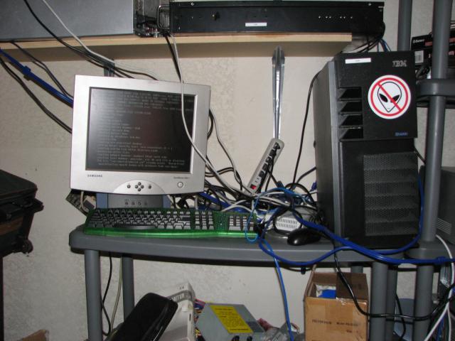 Keyboard, mouse, KVM